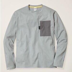 Big & Tall Gray Long Sleeve Men's Shirt Size 3XL New Bundle with Bottom and Save